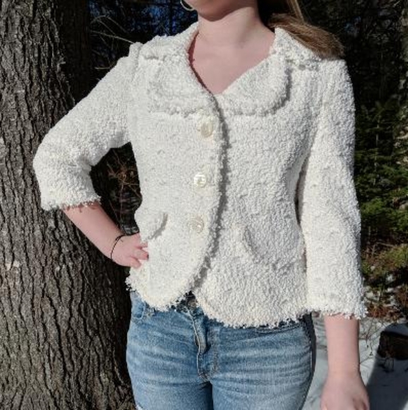 St. John Jackets & Blazers - PRICE FIRM St John Blazer Jacket Boucle Confetti